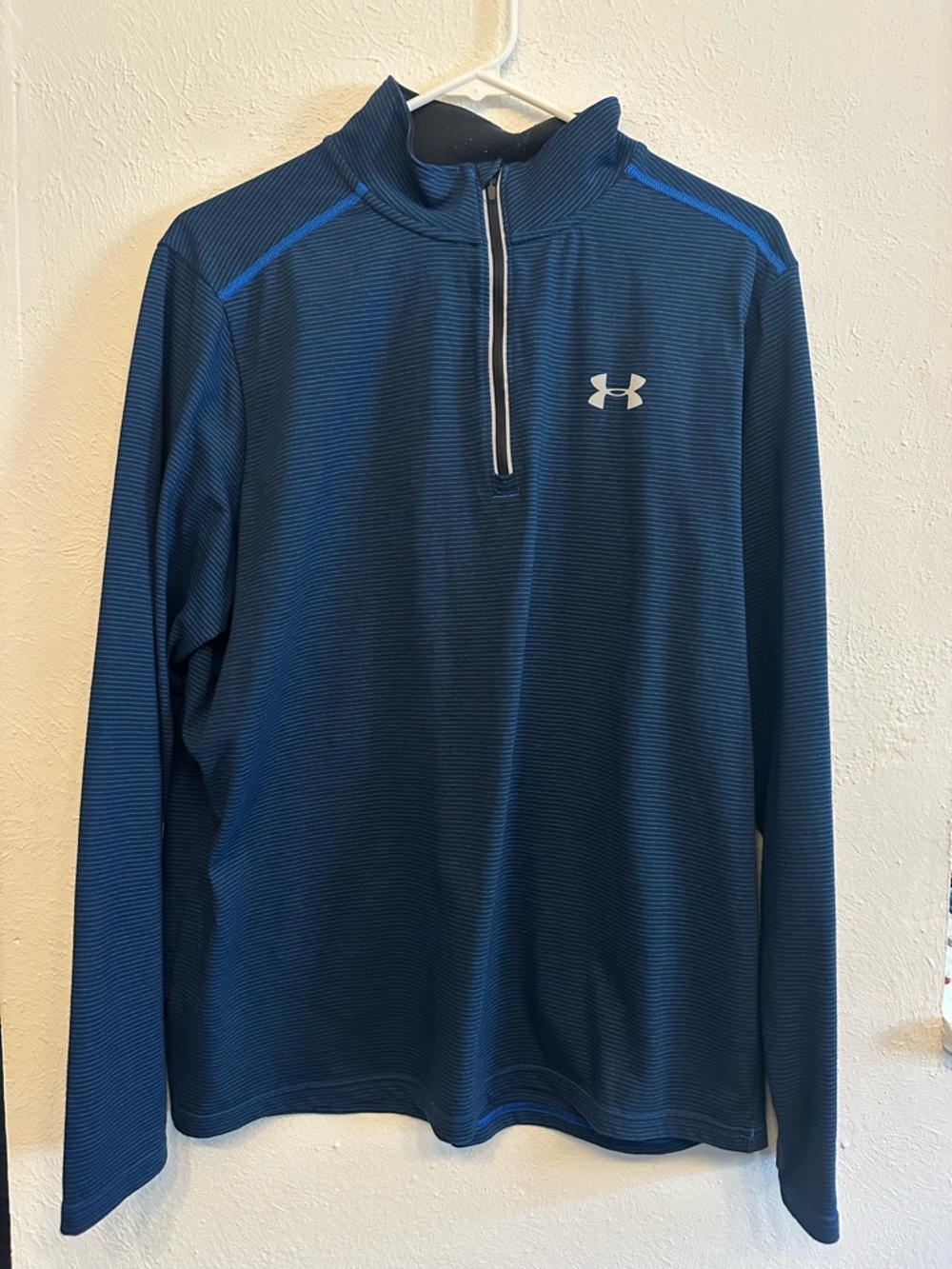 Under Armour Dark Blue Half-Zip Performance Top